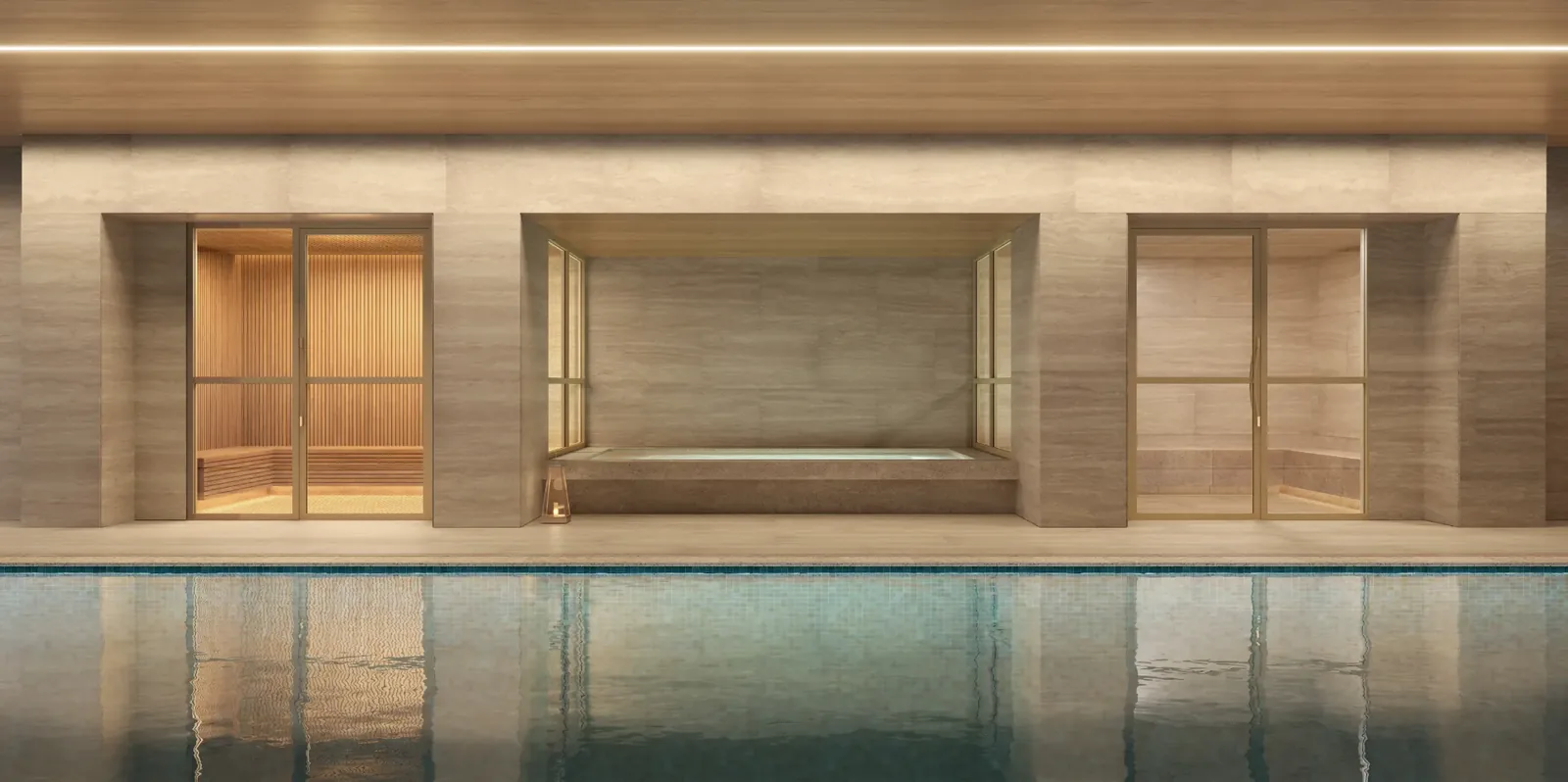 Perspectiva artística — spa do T.O.M. Paraíso, da Lavvi, no Paraíso, São Paulo.