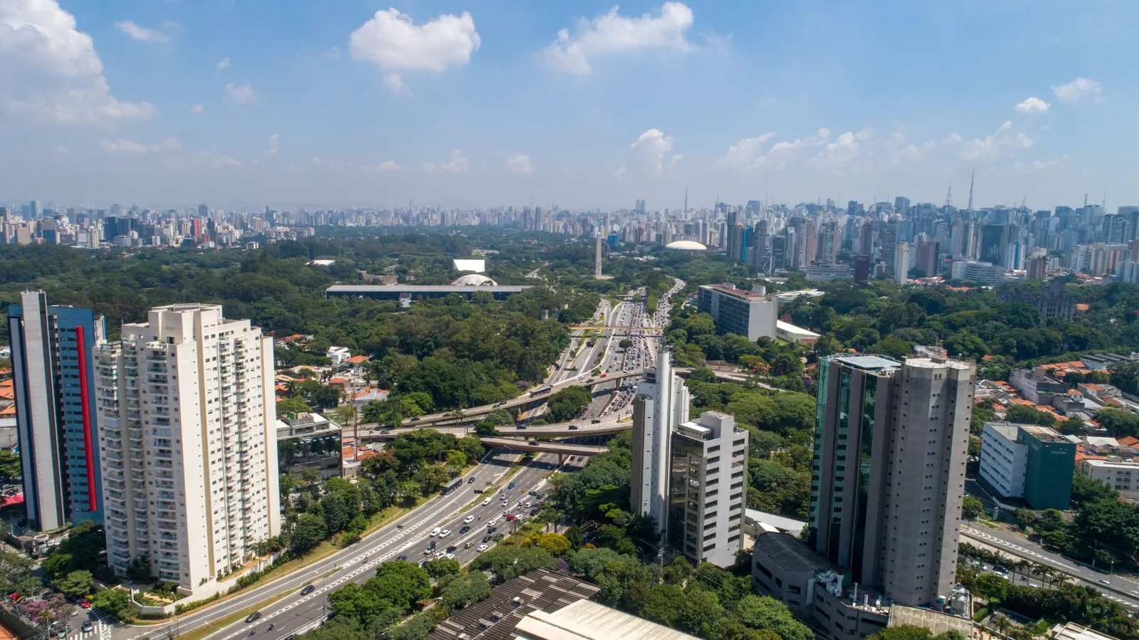 Vista do bairro Vila Clementino, São Paulo